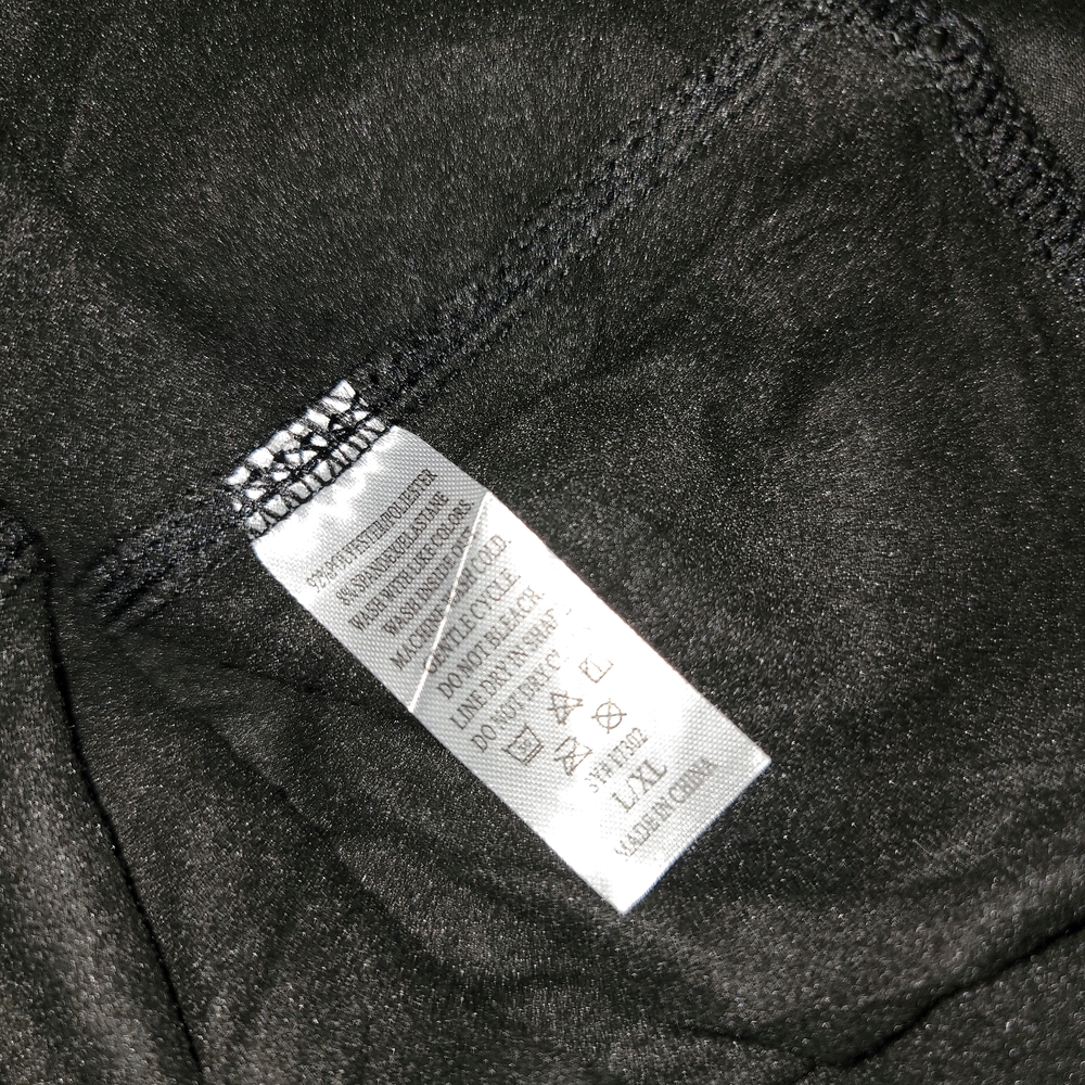 2 Pair Women's Black Fleece Lined Leggings Size L/XL - Picture 3 of 7